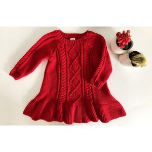 Baby Gap cable knit dress